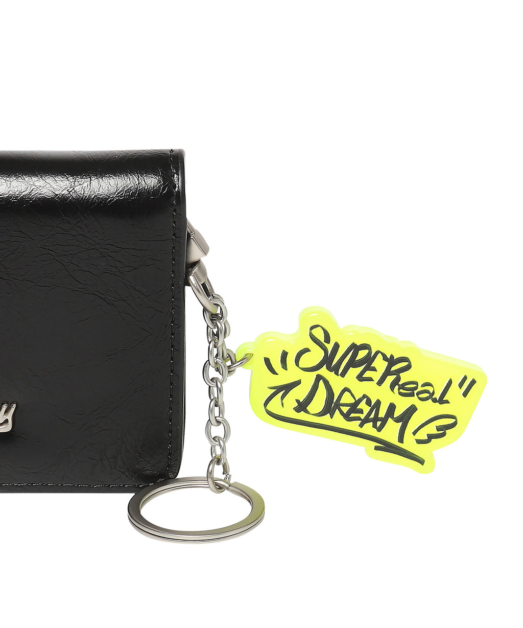 Crinkle Keyring Card Wallet