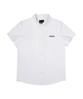 Core Short Sleeve Oxford Shirt - White - Superdry Singapore