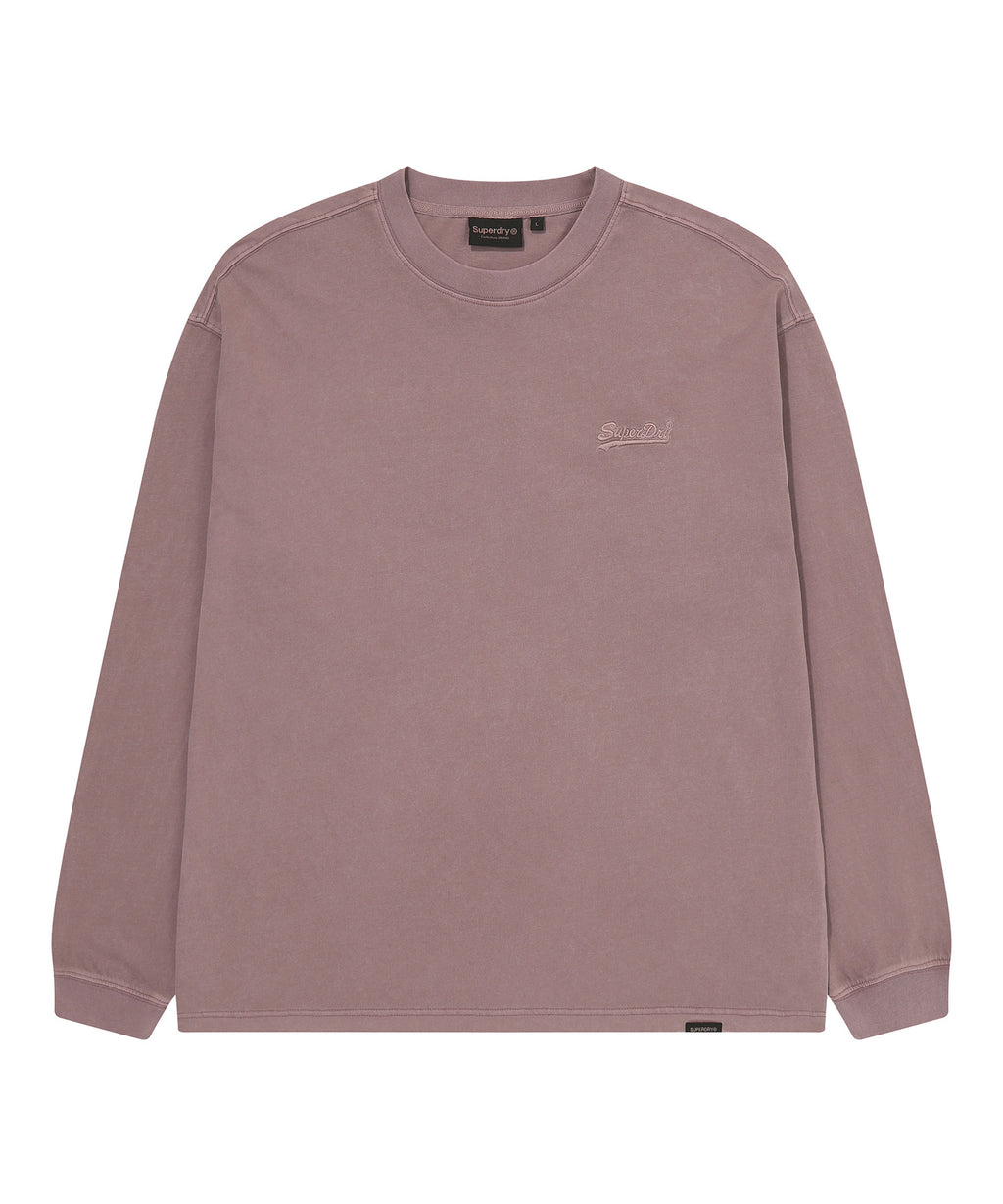 Unisex Garment Dyed Long Sleeve T-Shirt