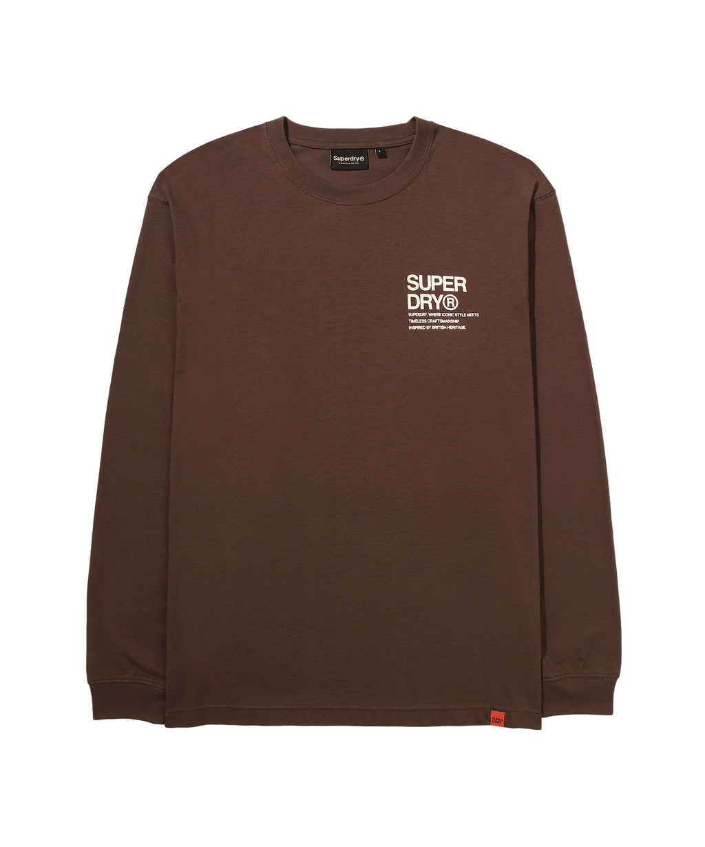 Modern Logo Long Sleeve - Superdry Singapore