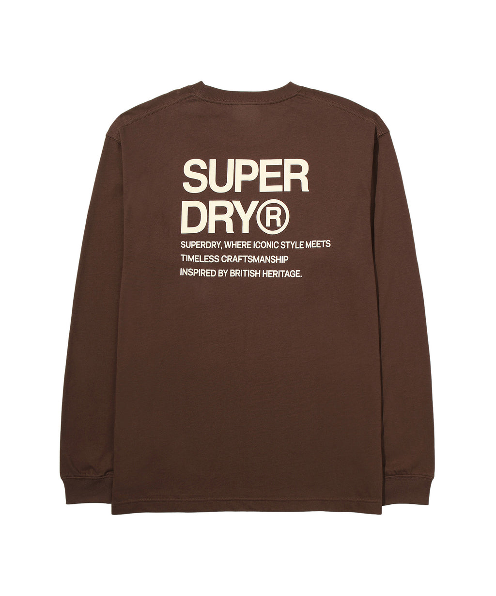 Modern Logo Long Sleeve - Superdry Singapore