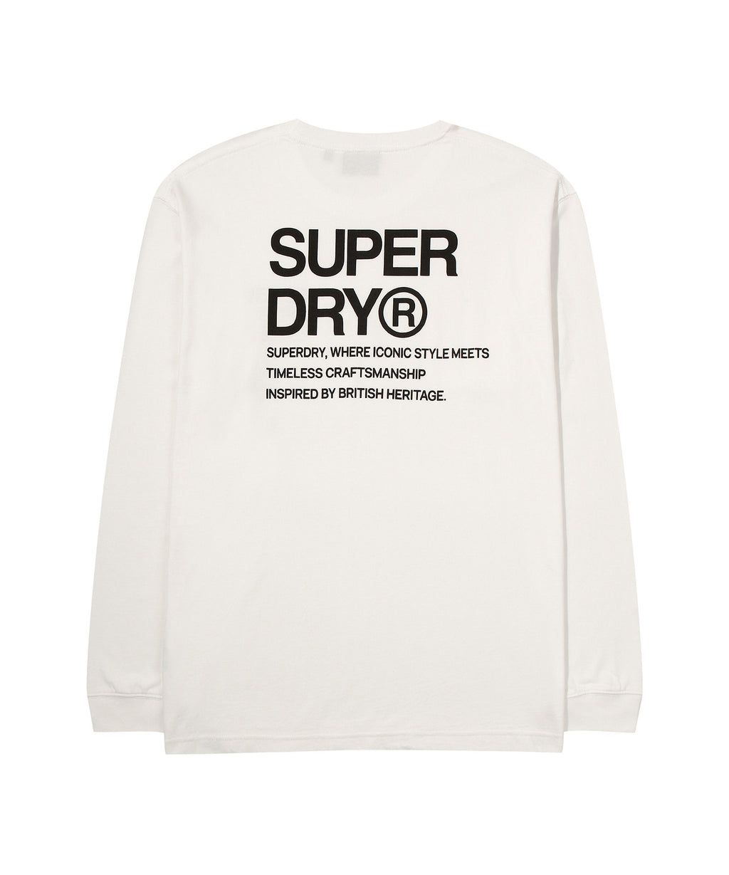 Modern Logo Long Sleeve - Superdry Singapore