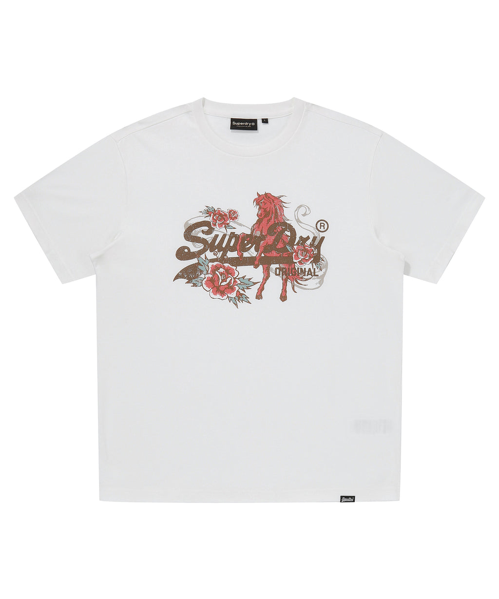 Cny Logo T-Shirt - Superdry Singapore