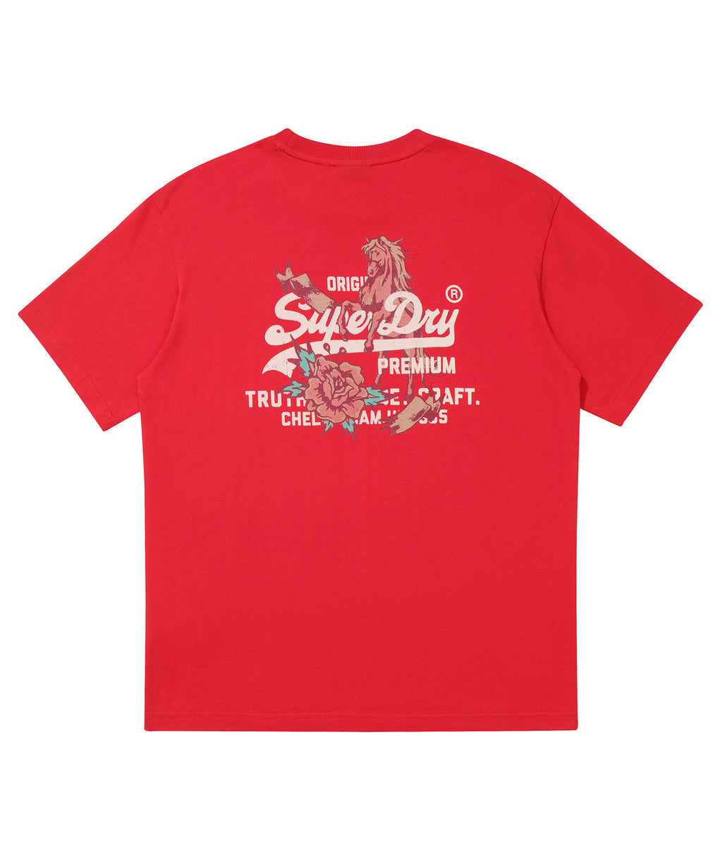 Cny Small Logo T-Shirt - Superdry Singapore