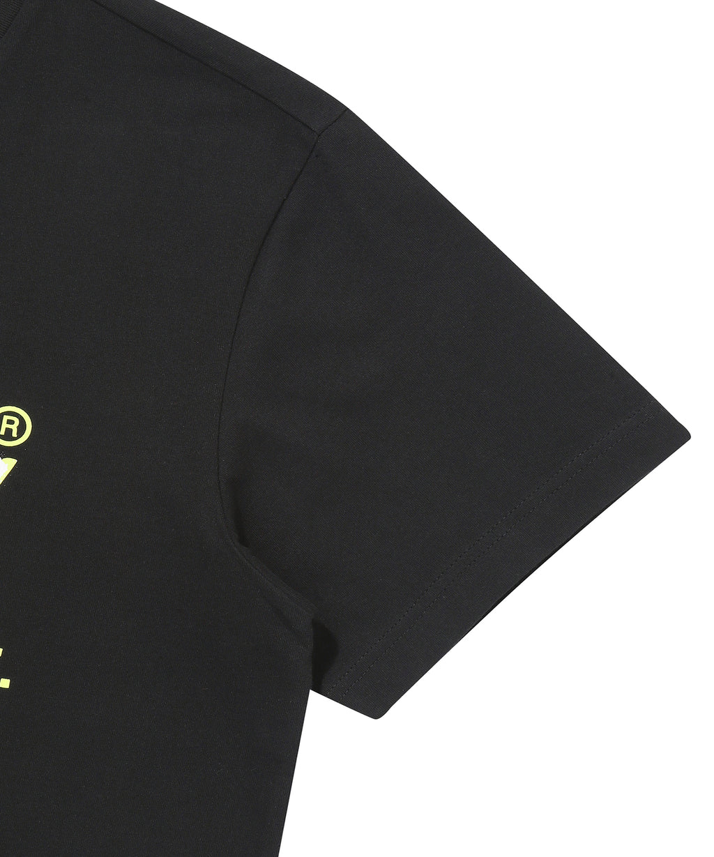 Sprayed Vintage Logo T-Shirt - Black - Superdry Singapore