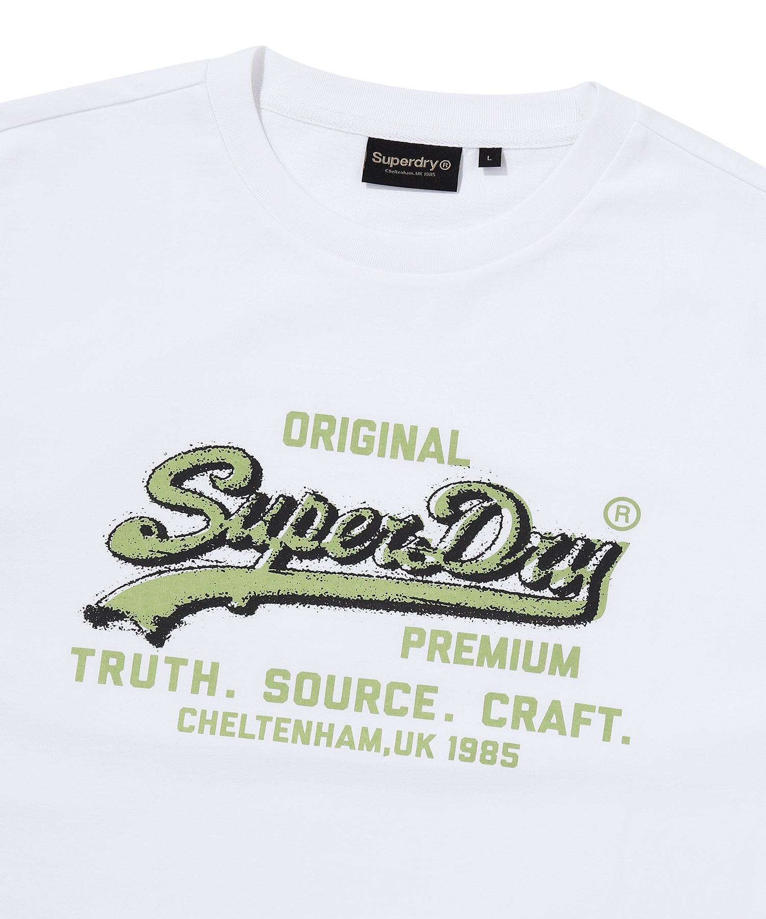 Sprayed Vintage Logo T-Shirt - Superdry Singapore