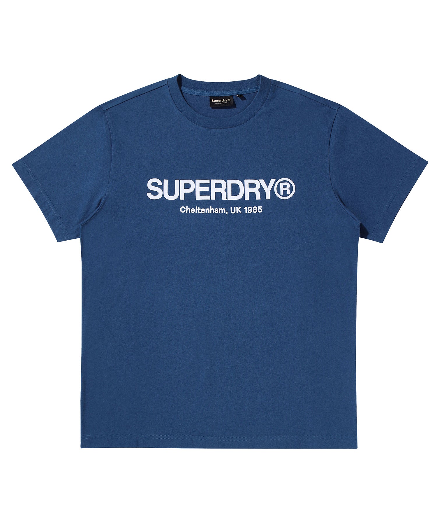 Core Logo T-Shirt - D/Blue - Superdry Singapore