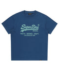 Vintage Logo T-Shirt - D/Blue - Superdry Singapore