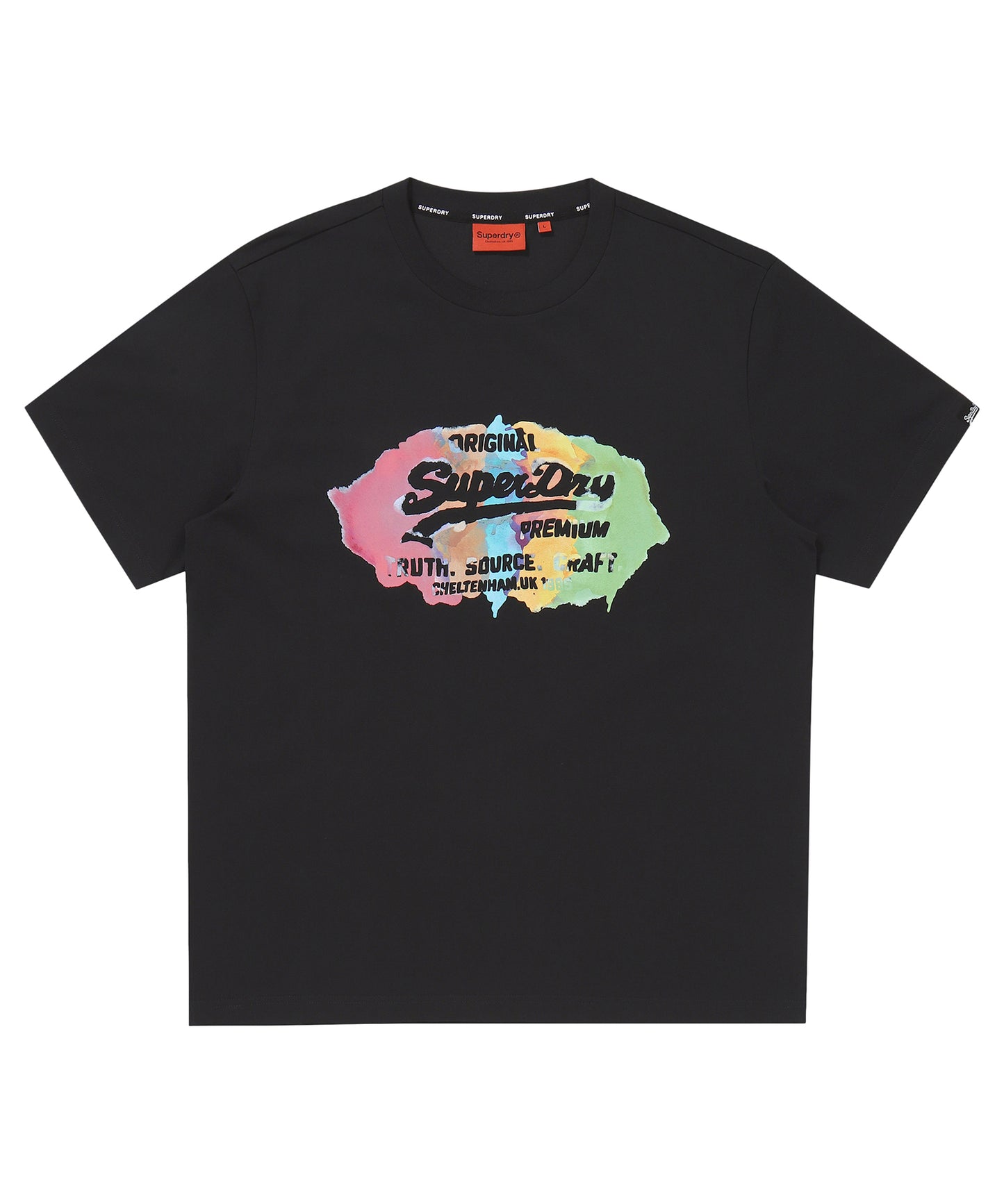 Watercolor Graphic T-Shirt - Superdry Singapore