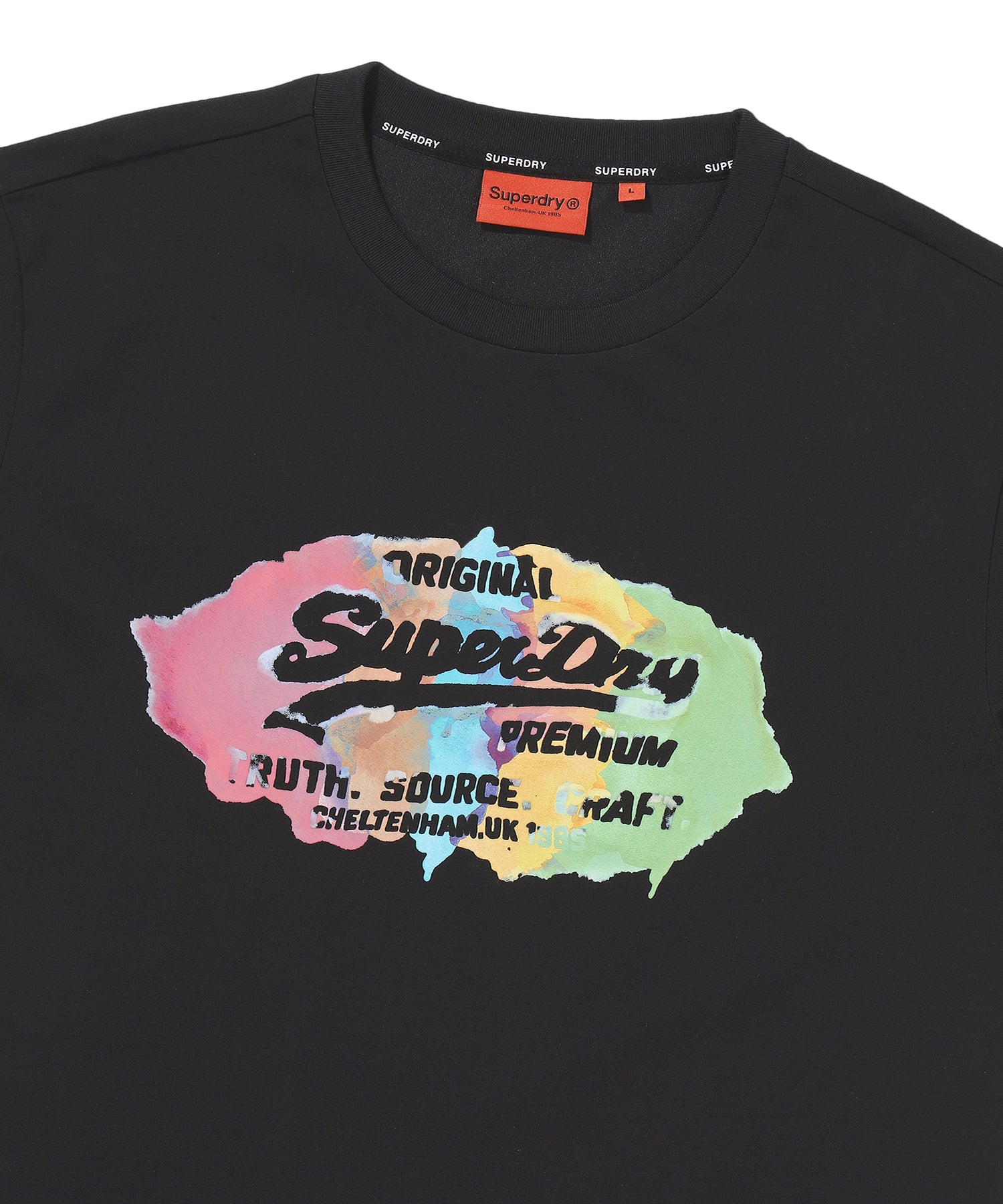 Watercolor Graphic T-Shirt - Superdry Singapore