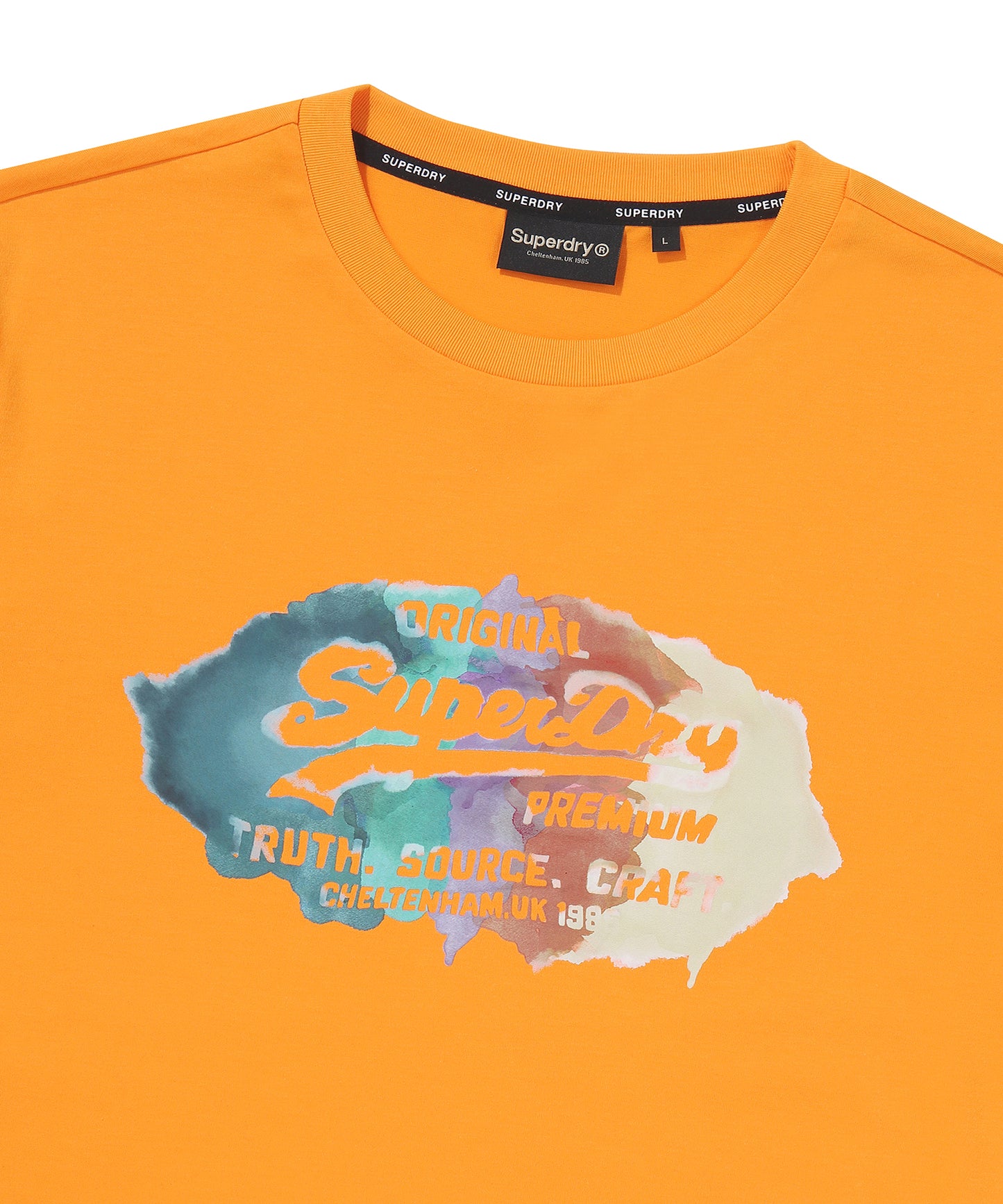 Watercolor Graphic T-Shirt - Superdry Singapore