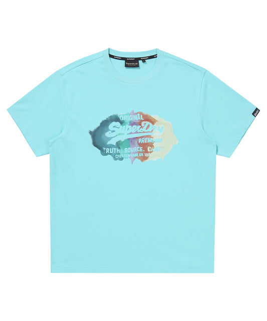 Watercolor Graphic T-Shirt - Superdry Singapore