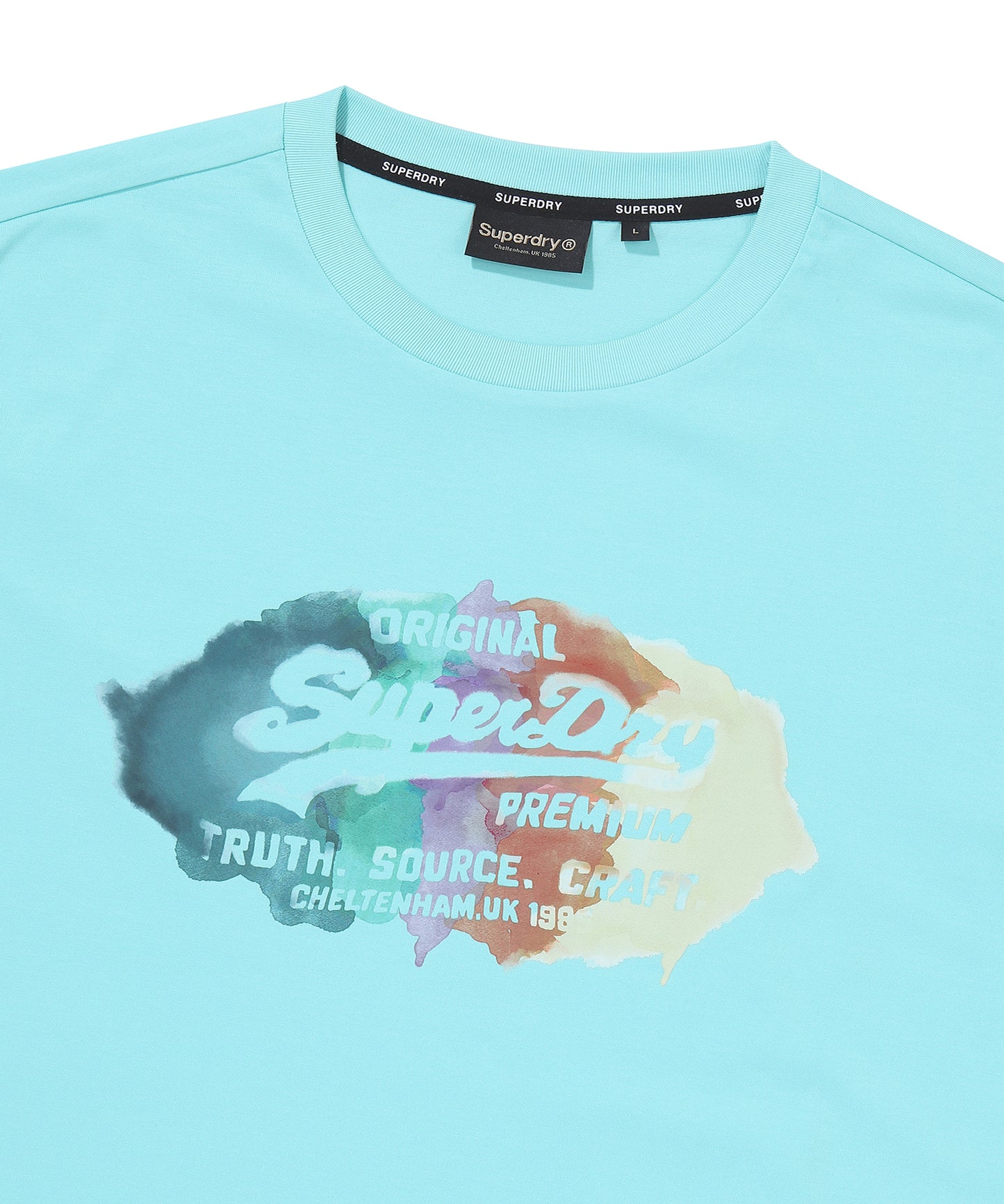 Watercolor Graphic T-Shirt - Superdry Singapore