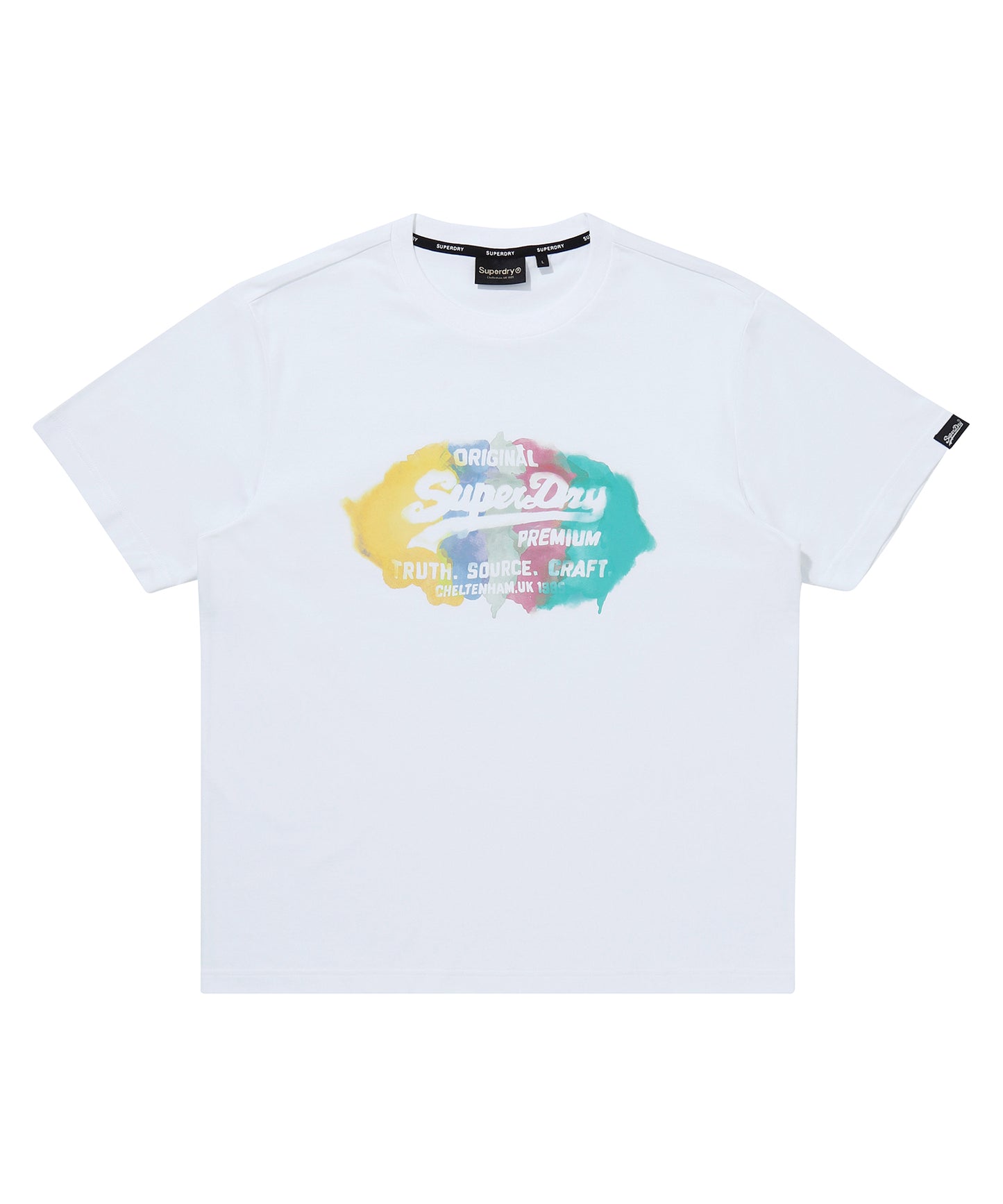 Watercolor Graphic T-Shirt - Superdry Singapore