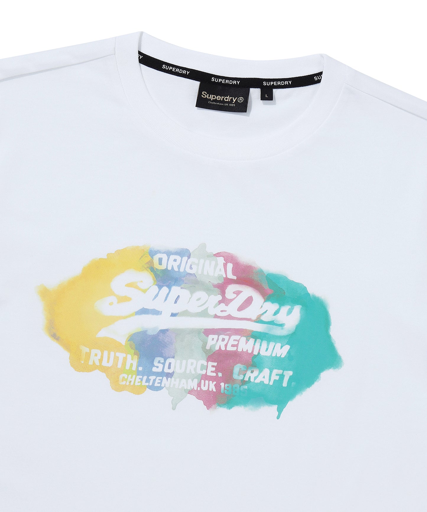 Watercolor Graphic T-Shirt - Superdry Singapore