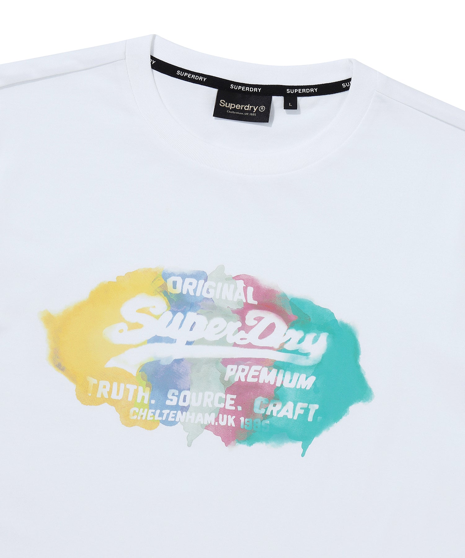 Watercolor Graphic T-Shirt - Superdry Singapore