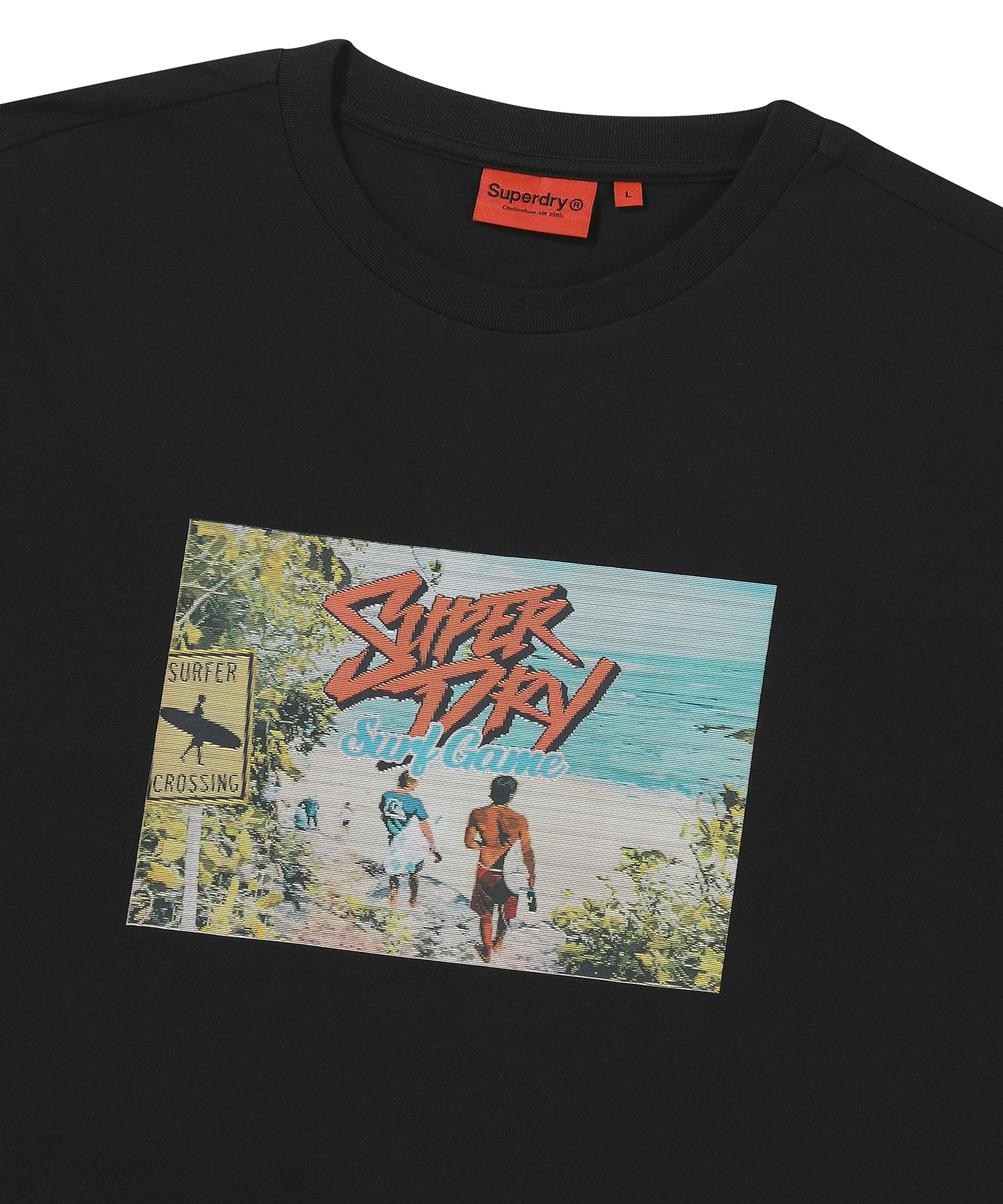 Vacation Retro Graphic T-Shirt - Superdry Singapore