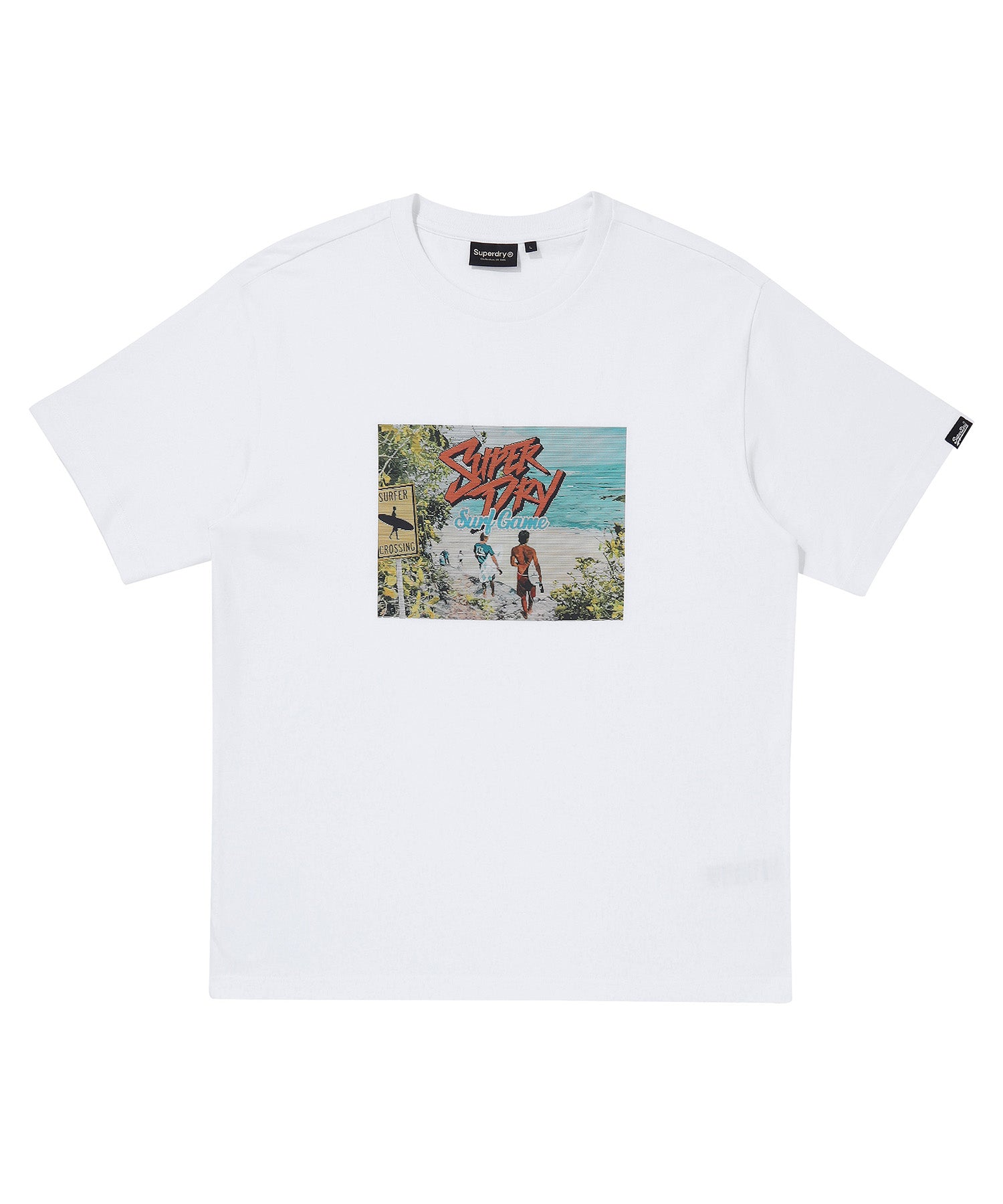 Vacation Retro Graphic T-Shirt - Superdry Singapore
