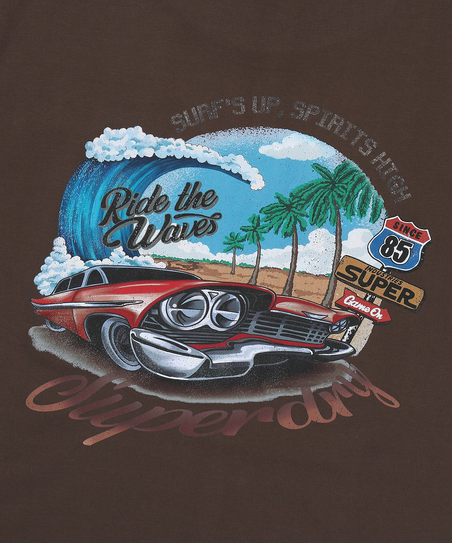 Beach Car T-Shirt - Superdry Singapore
