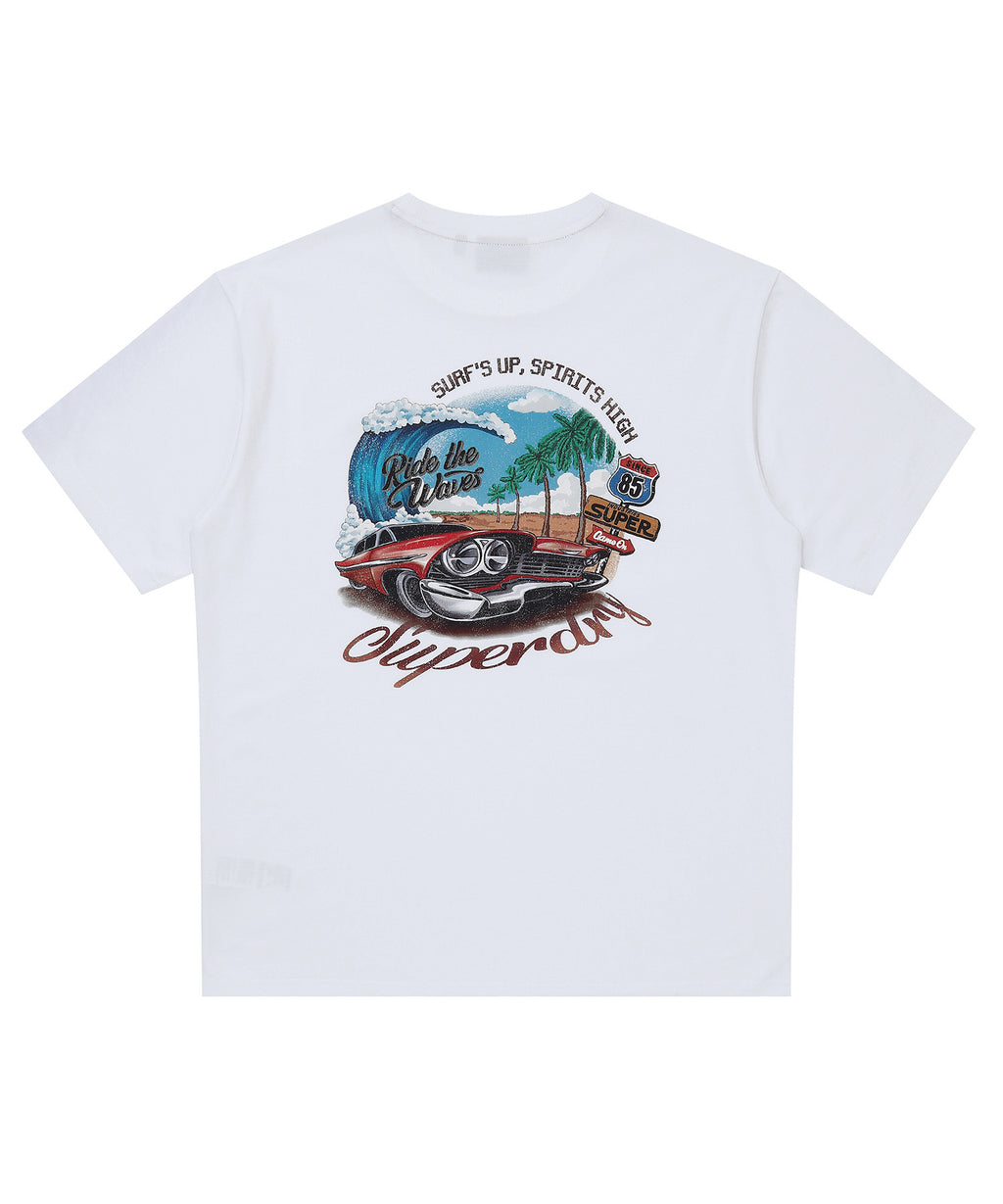 Beach Car T-Shirt - Superdry Singapore