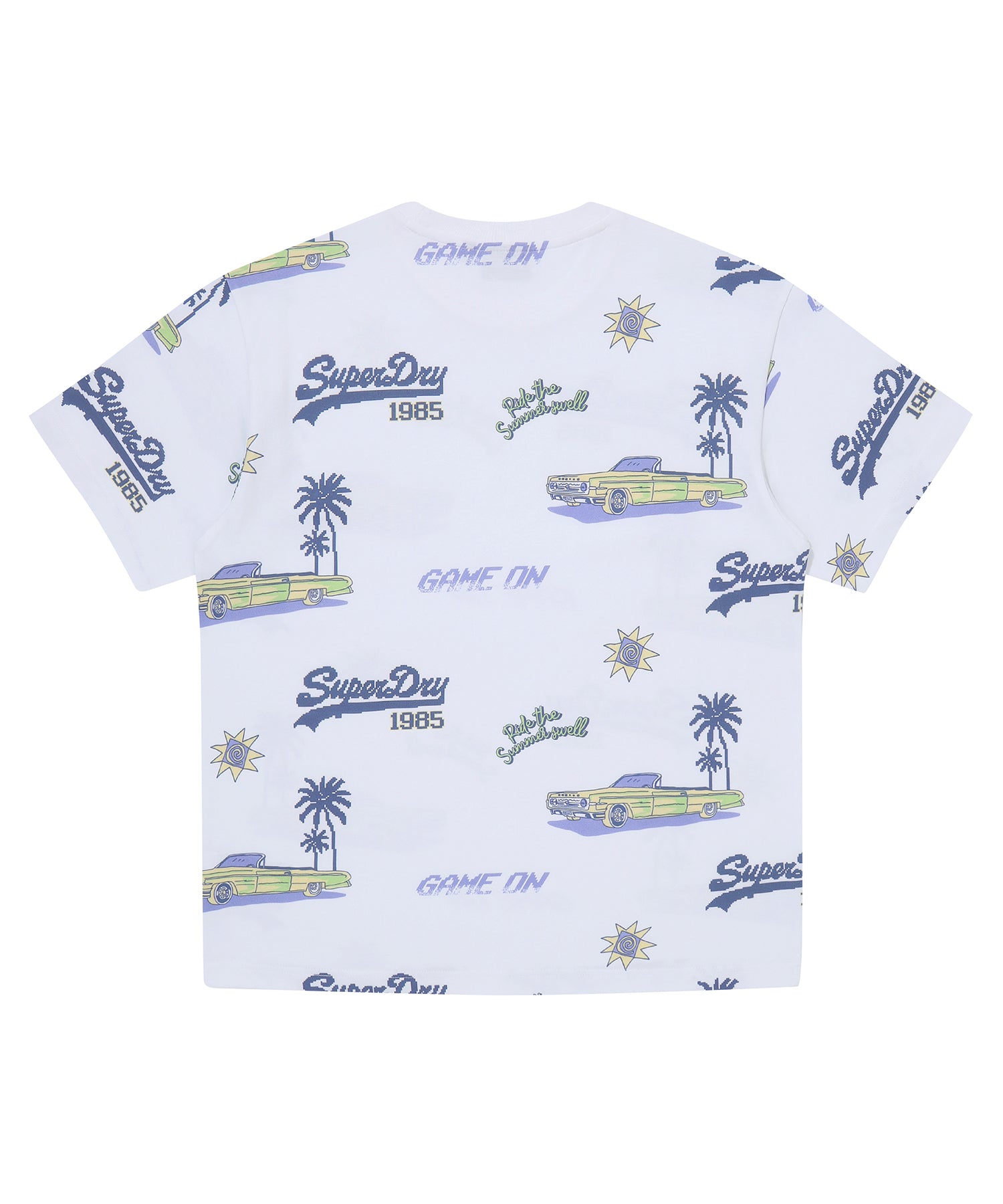 Street Surfer Pattern T-Shirt - Superdry Singapore