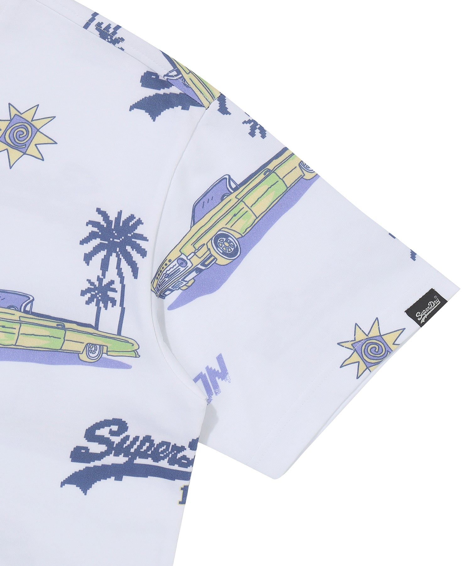Street Surfer Pattern T-Shirt - Superdry Singapore