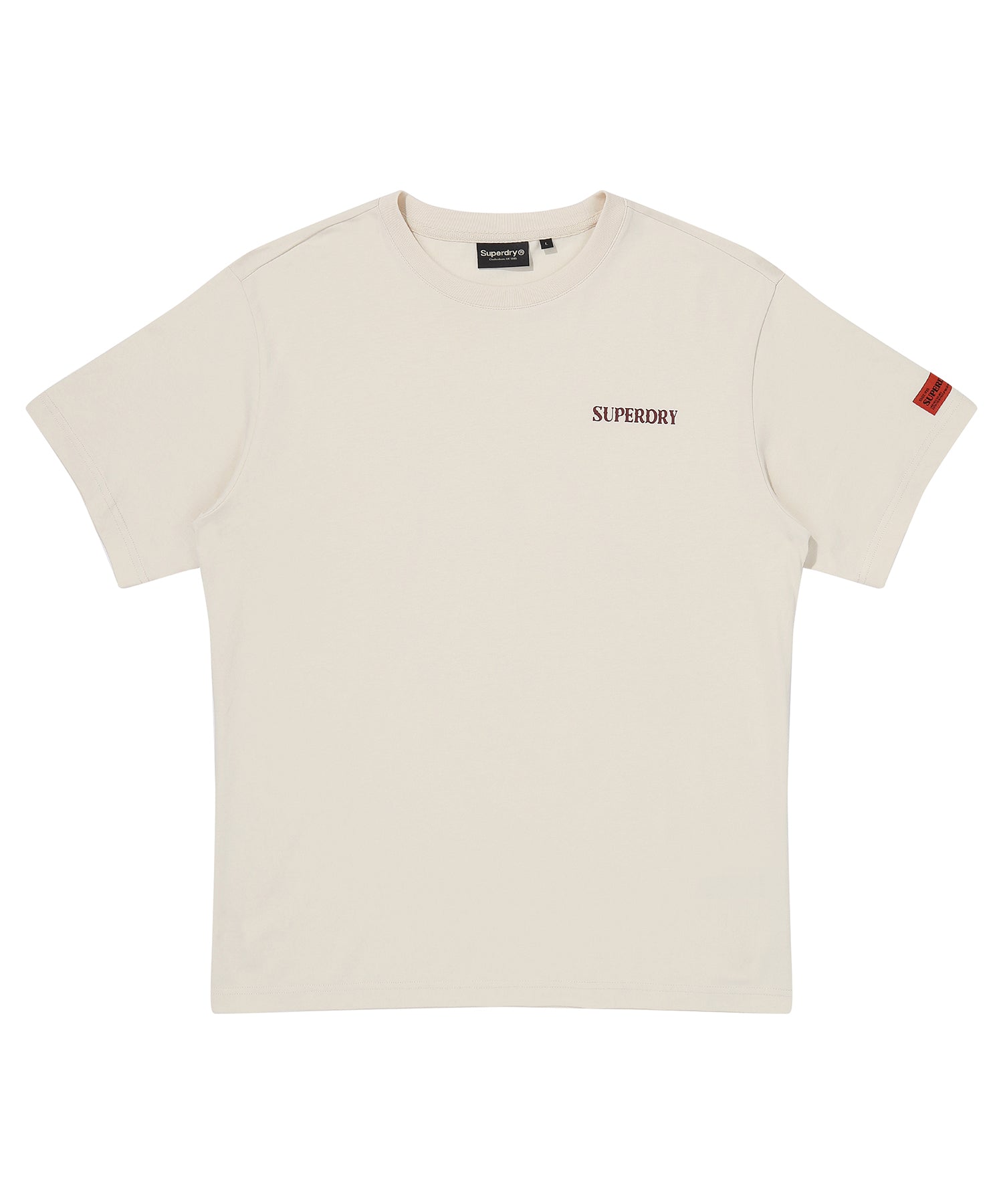 Cash Crops T-Shirt - L/Beige  - Superdry Singapore