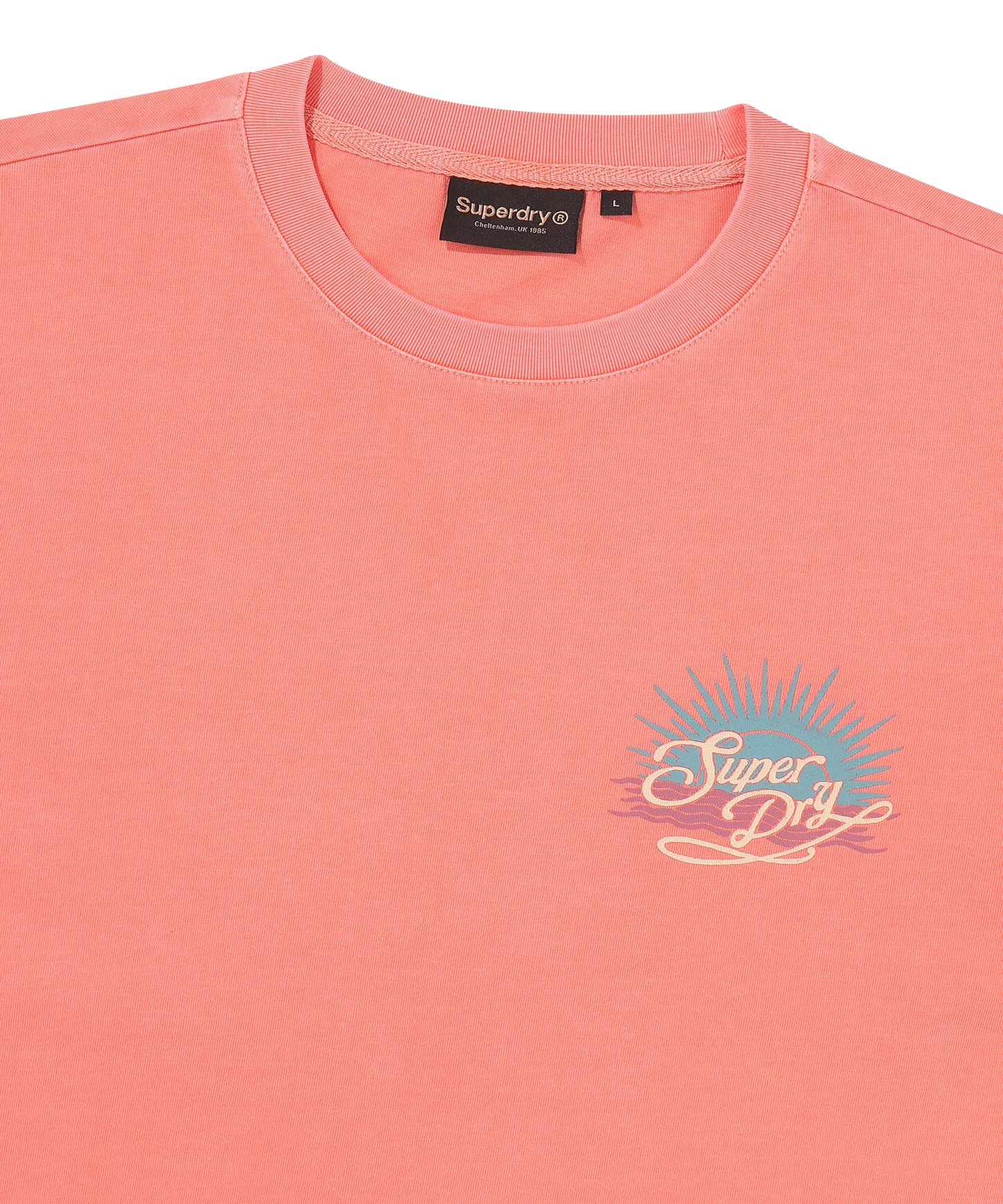 Sunset Garment Dyed T-Shirt - Superdry Singapore