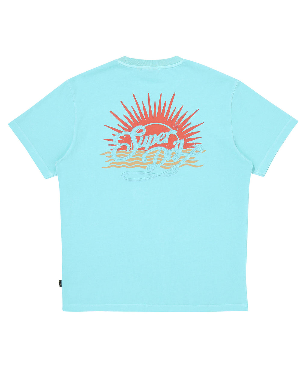 Sunset Garment Dyed T-Shirt - Superdry Singapore