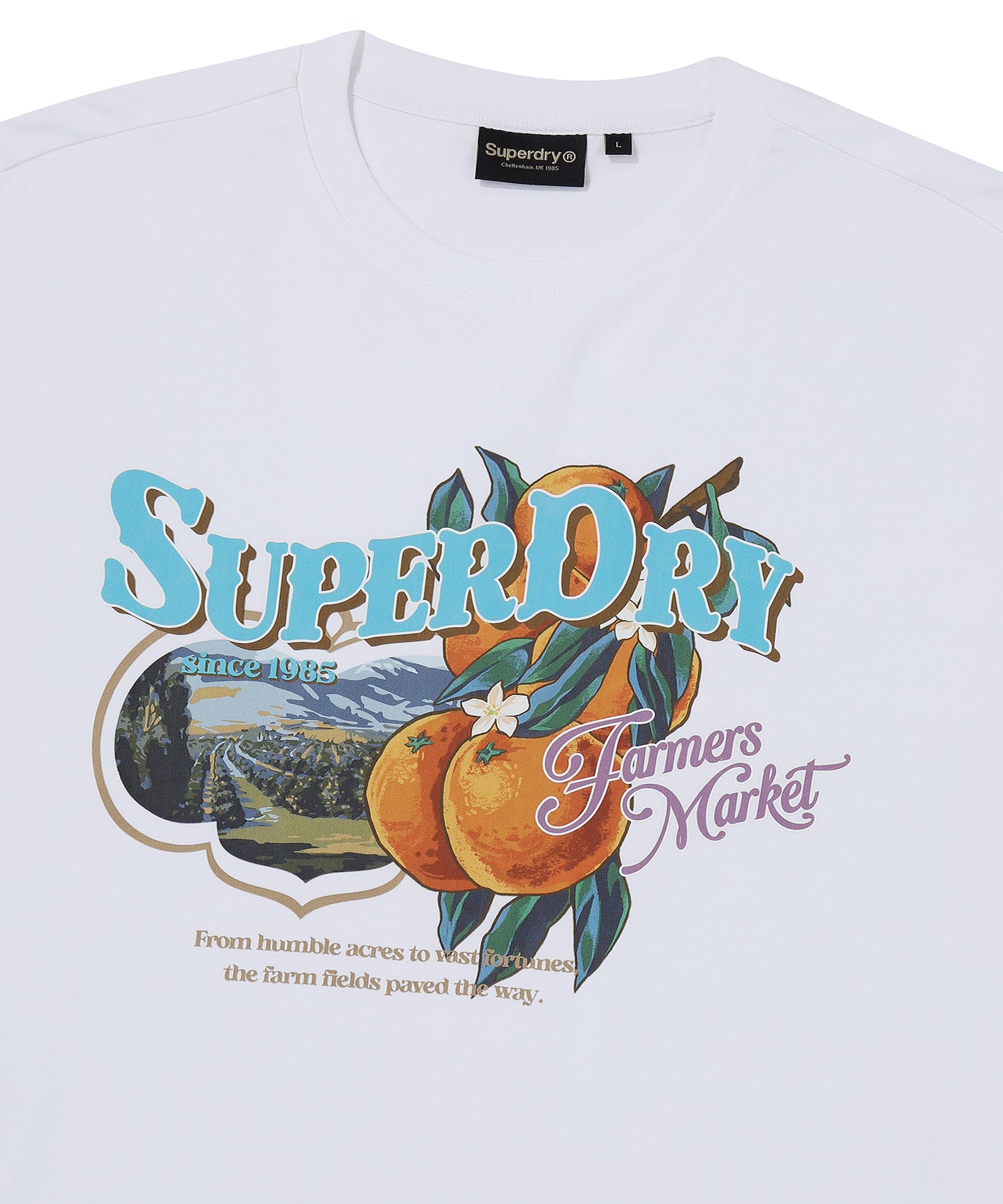 Farmers Market T-Shirt - Superdry Singapore