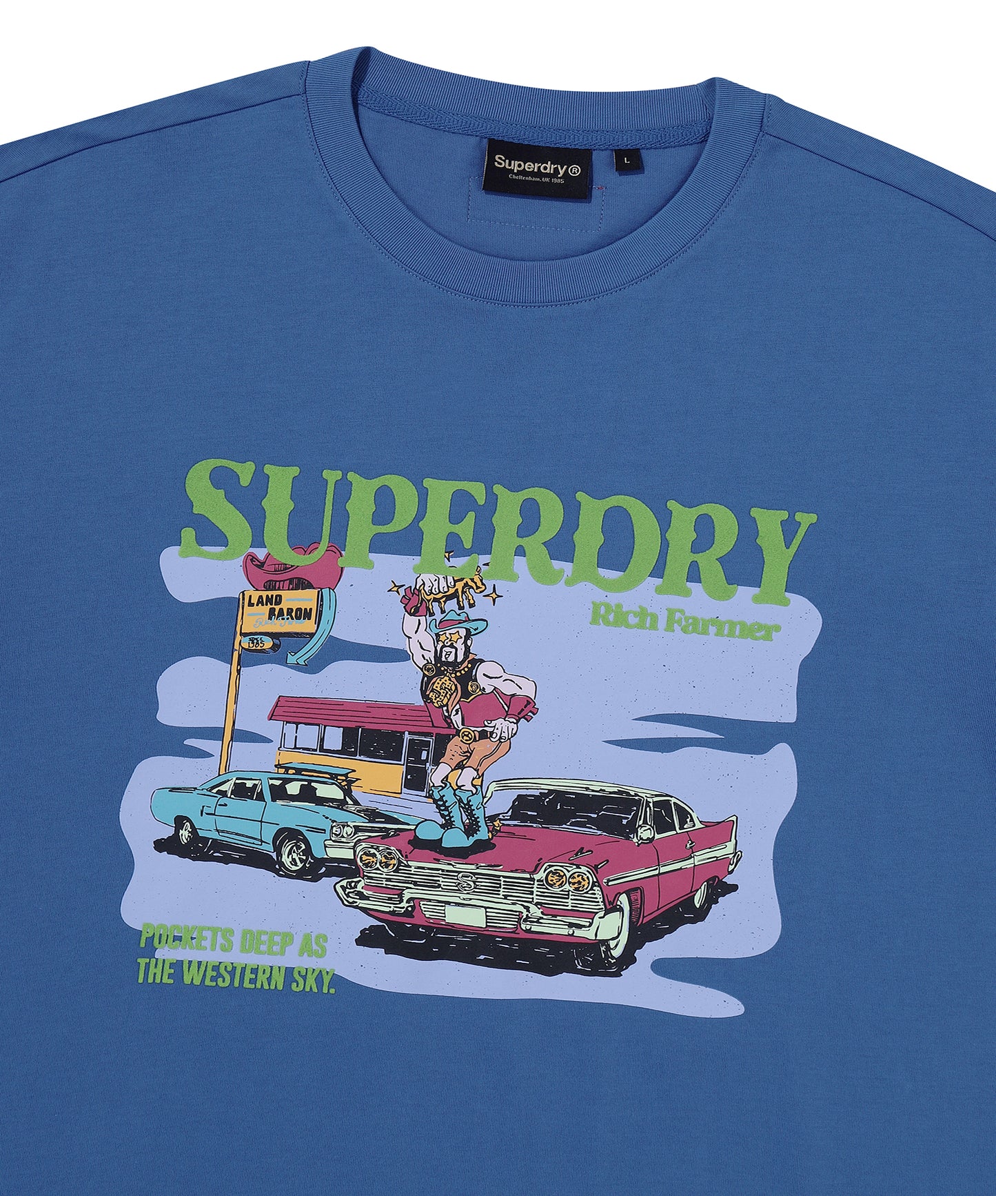 Cow Boy T-Shirt - Superdry Singapore