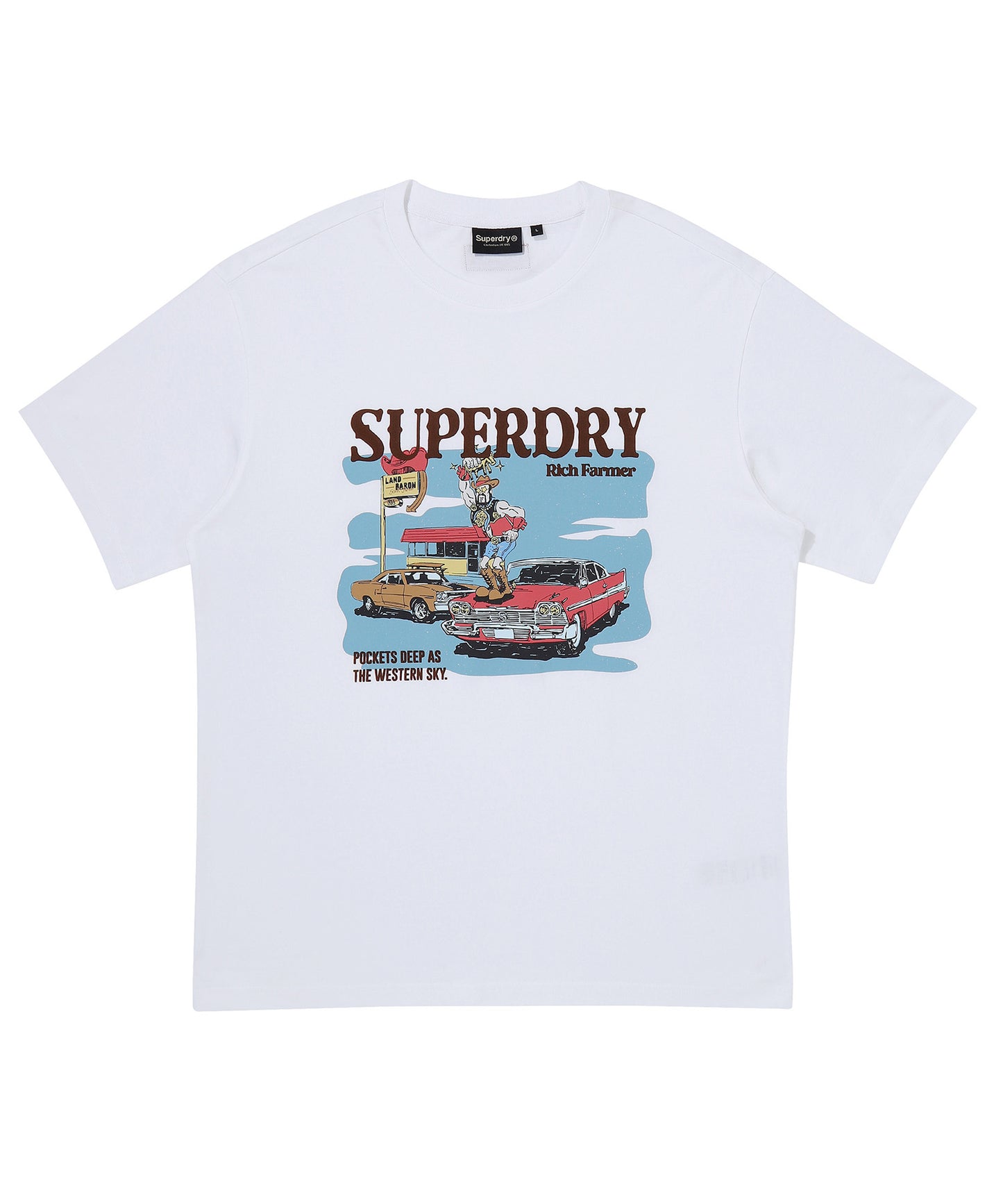 Cow Boy T-Shirt - Superdry Singapore