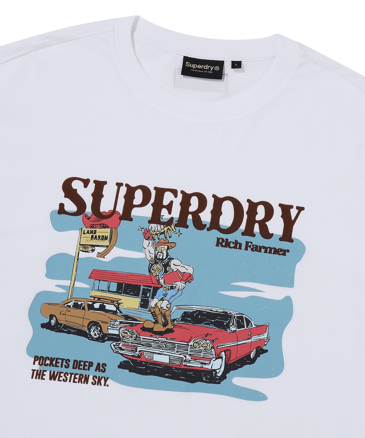 Cow Boy T-Shirt - Superdry Singapore