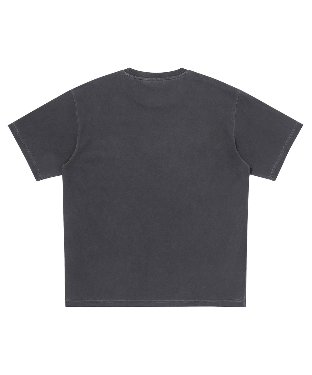 Core Mono Logo T-Shirt - D/Grey  - Superdry Singapore