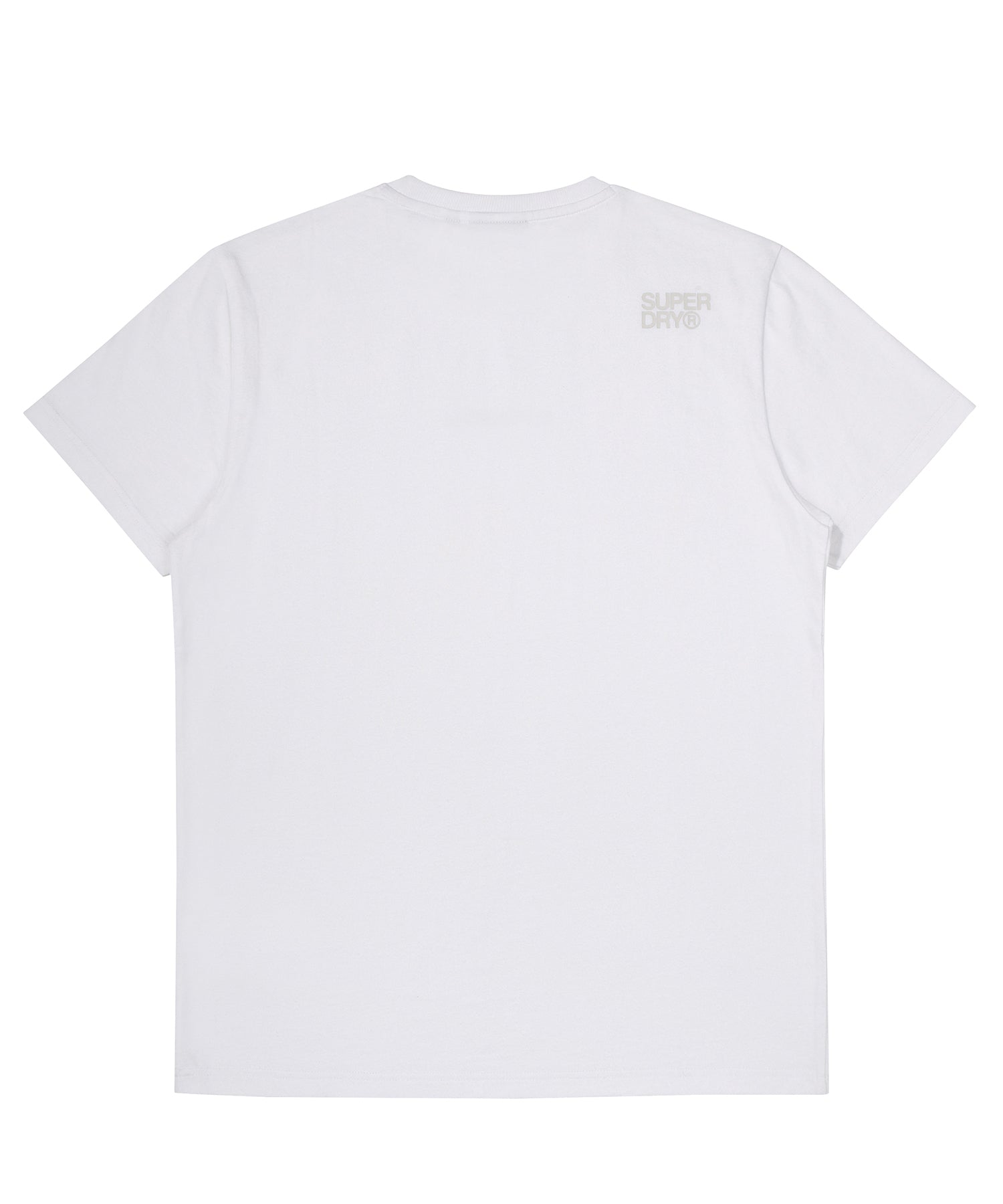 Center Logo T-Shirt - White  - Superdry Singapore