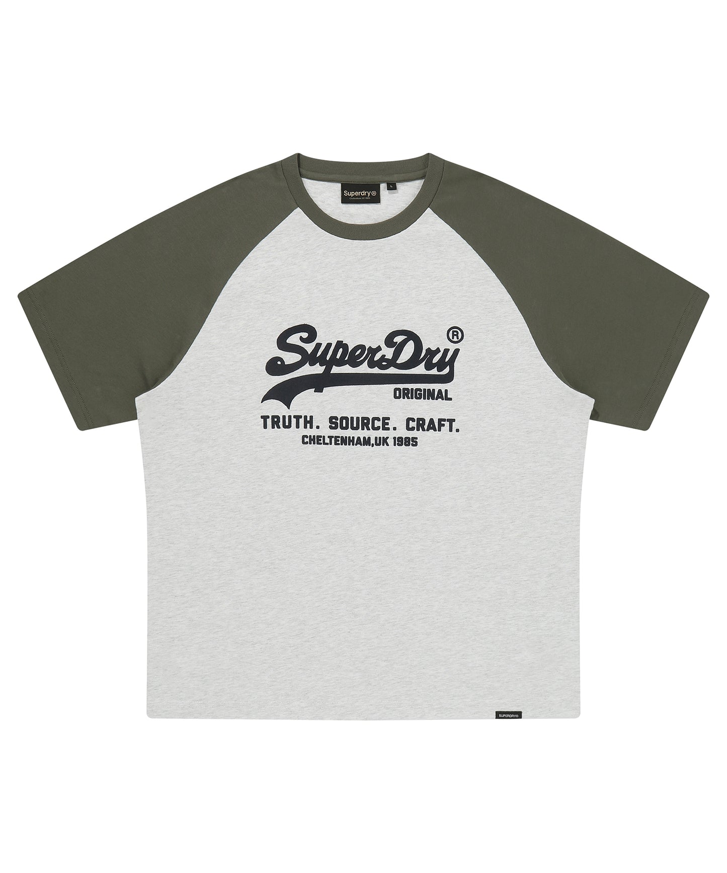Vintage Logo Raglan T-Shirt - Superdry Singapore