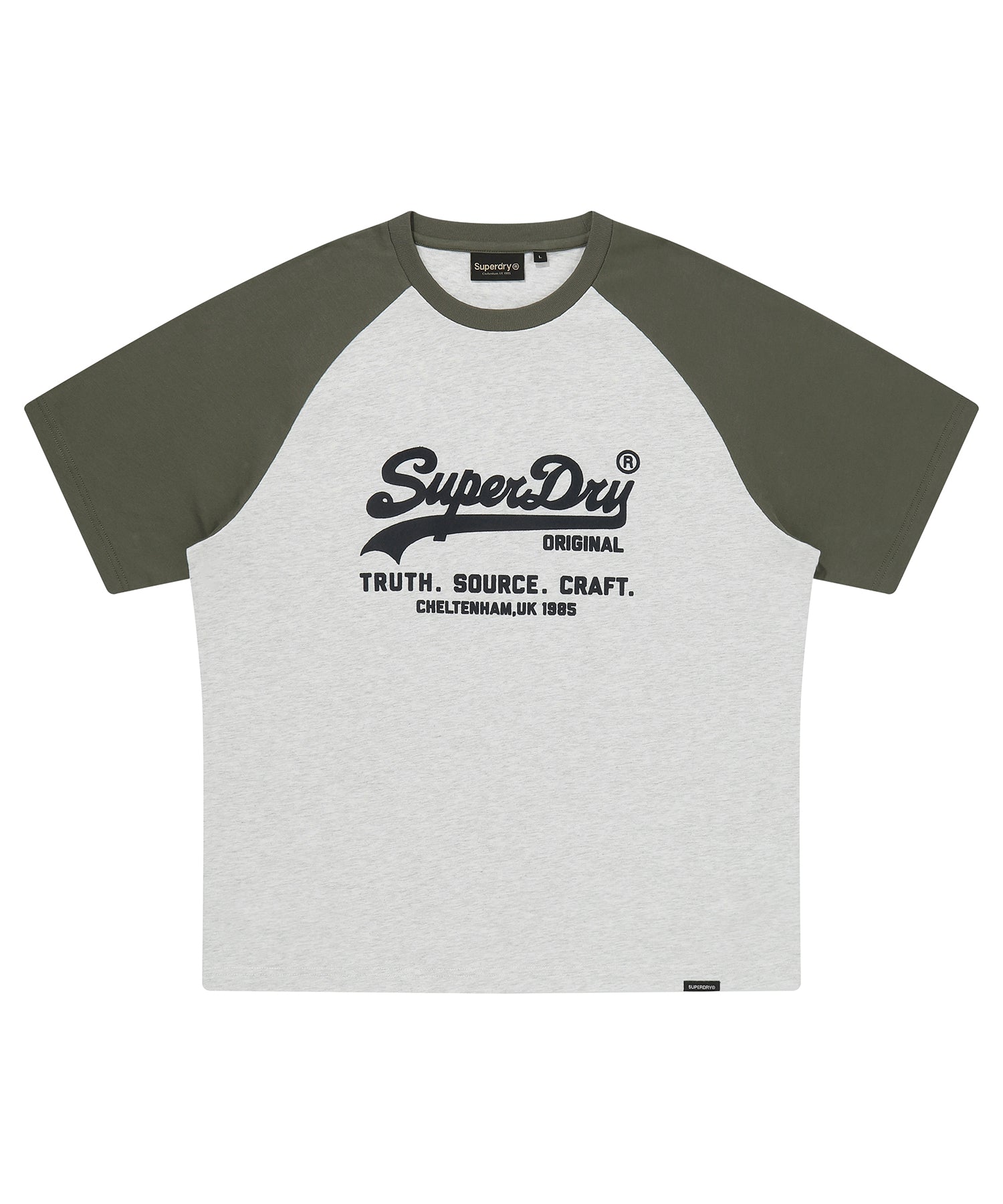 Vintage Logo Raglan T-Shirt - Superdry Singapore