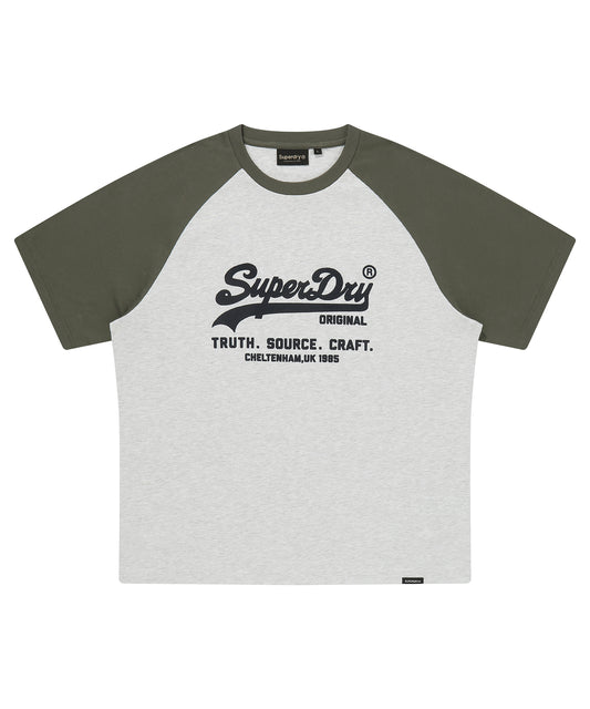 Vintage Logo Raglan T-Shirt - Superdry Singapore