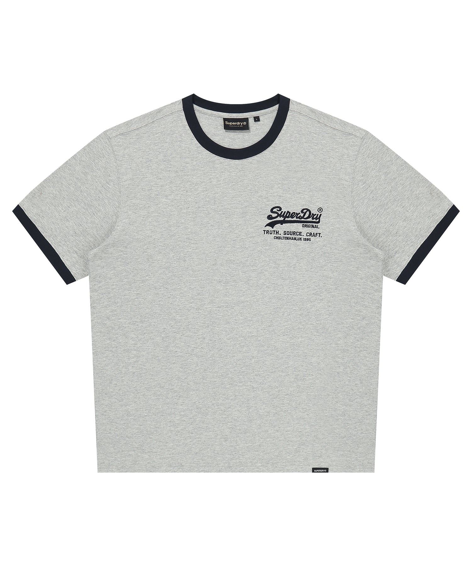Vintage Logo Ringer T-Shirt - Superdry Singapore