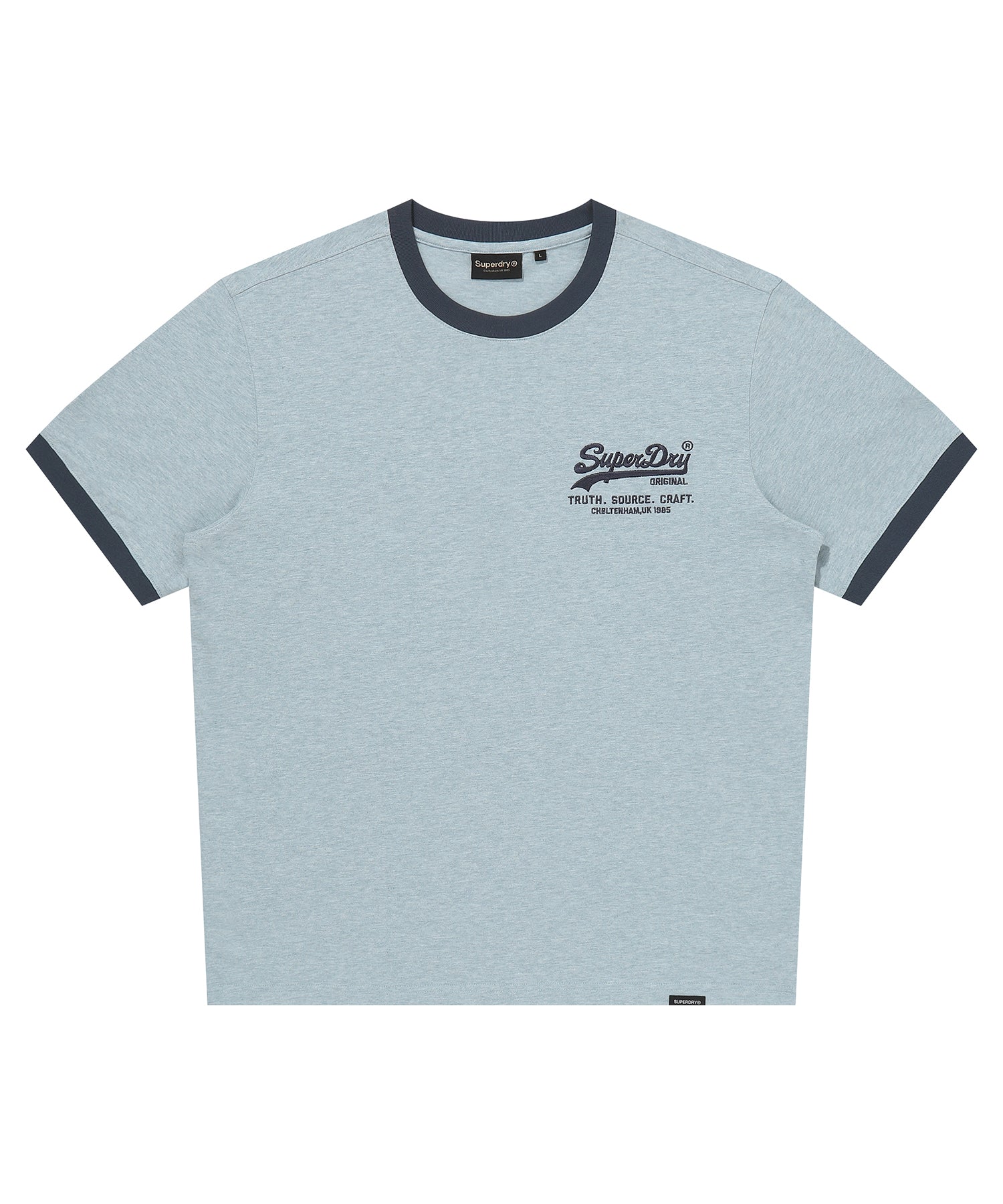 Vintage Logo Ringer T-Shirt - Superdry Singapore