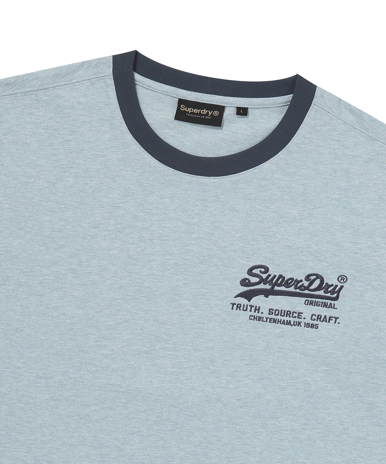 Vintage Logo Ringer T-Shirt - Superdry Singapore