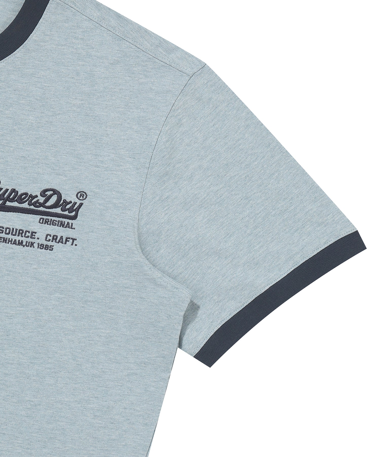 Vintage Logo Ringer T-Shirt - Superdry Singapore