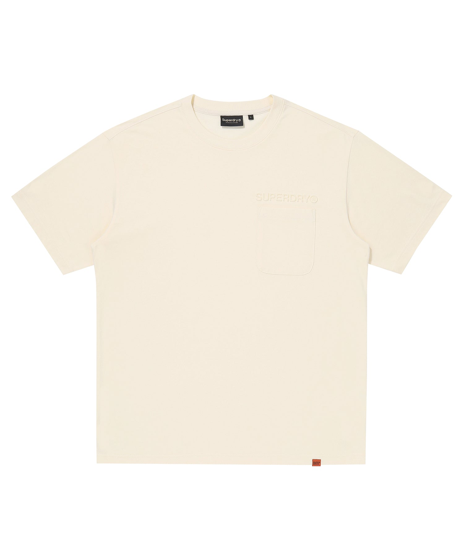 Logo Embossed Pocket T-Shirt - Superdry Singapore