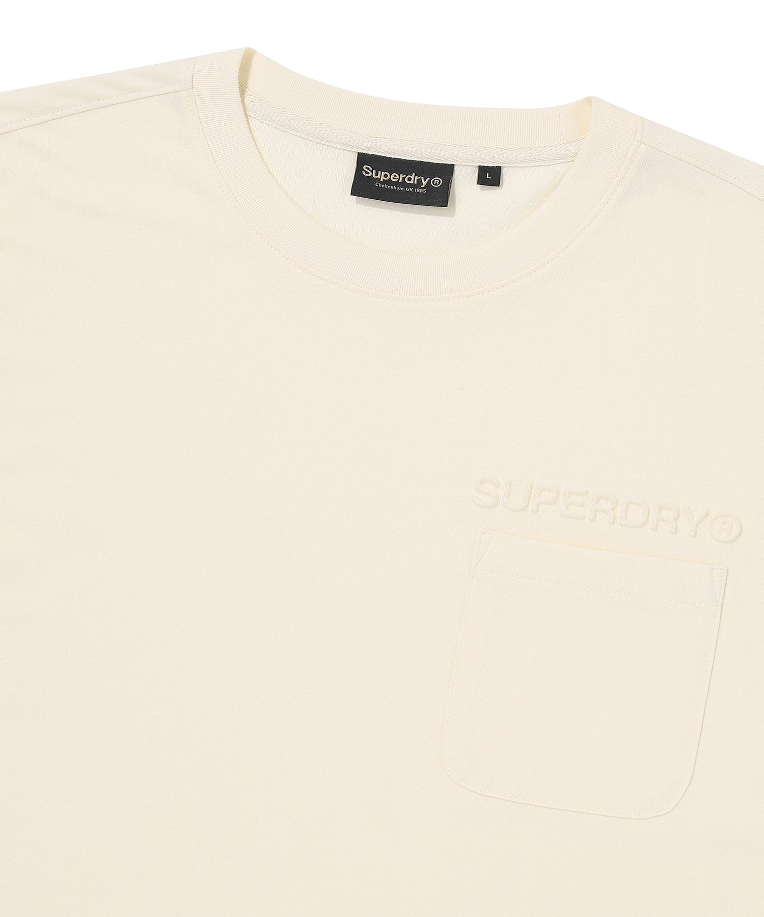 Logo Embossed Pocket T-Shirt - Superdry Singapore