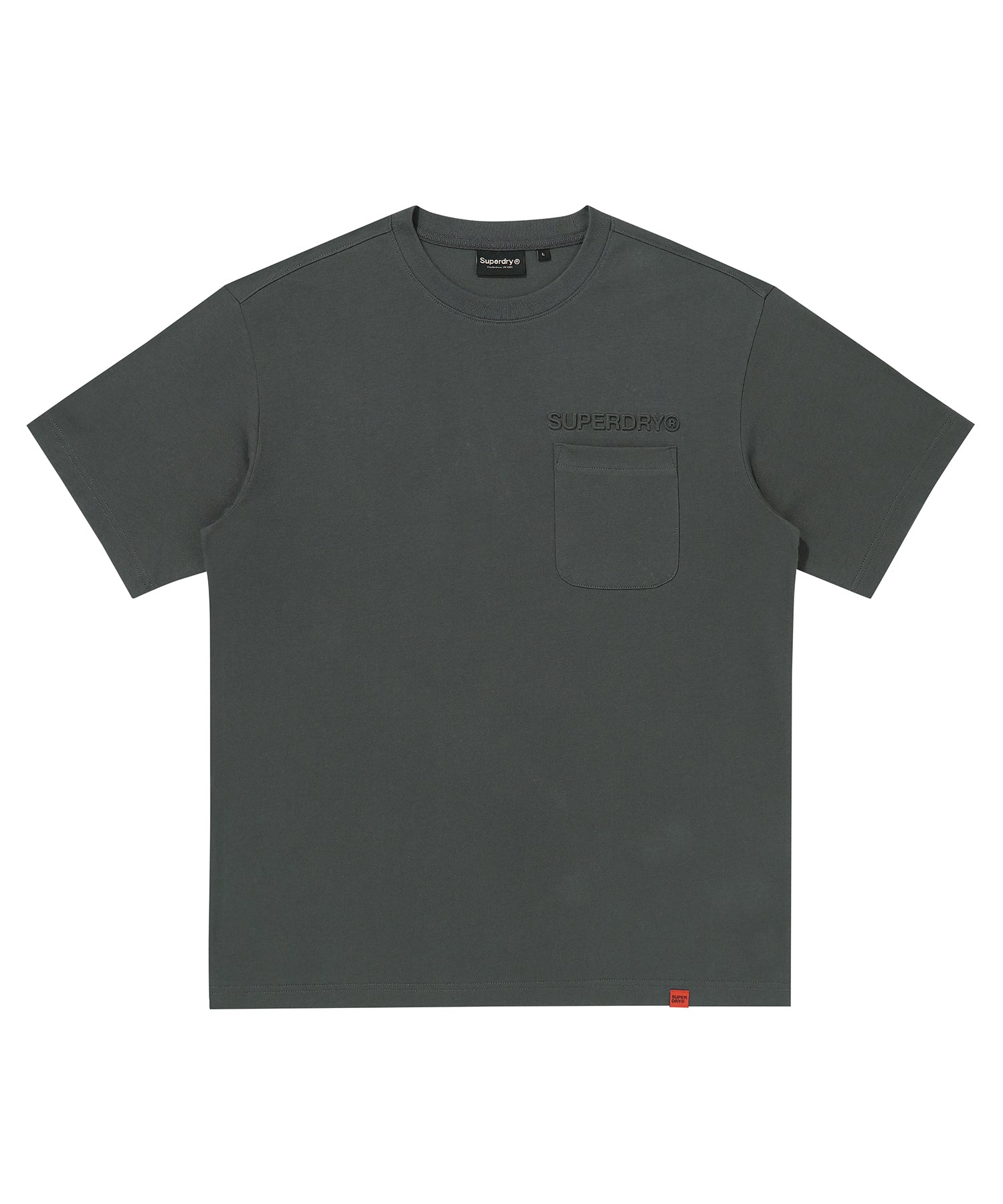 Logo Embossed Pocket T-Shirt - Superdry Singapore