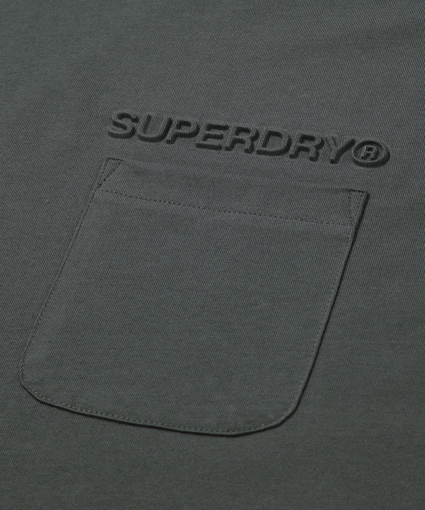 Logo Embossed Pocket T-Shirt - Superdry Singapore