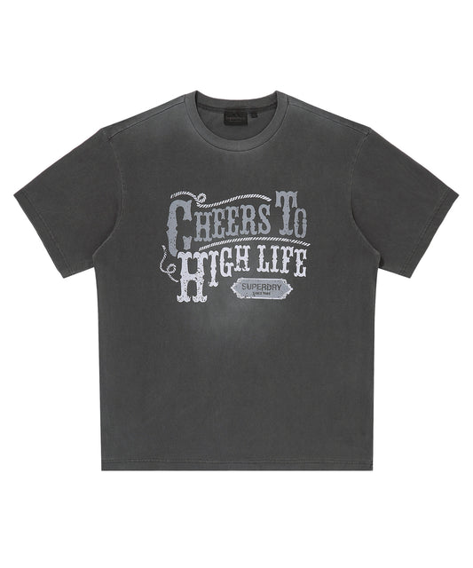 Vintage Spray T-Shirt - Superdry Singapore