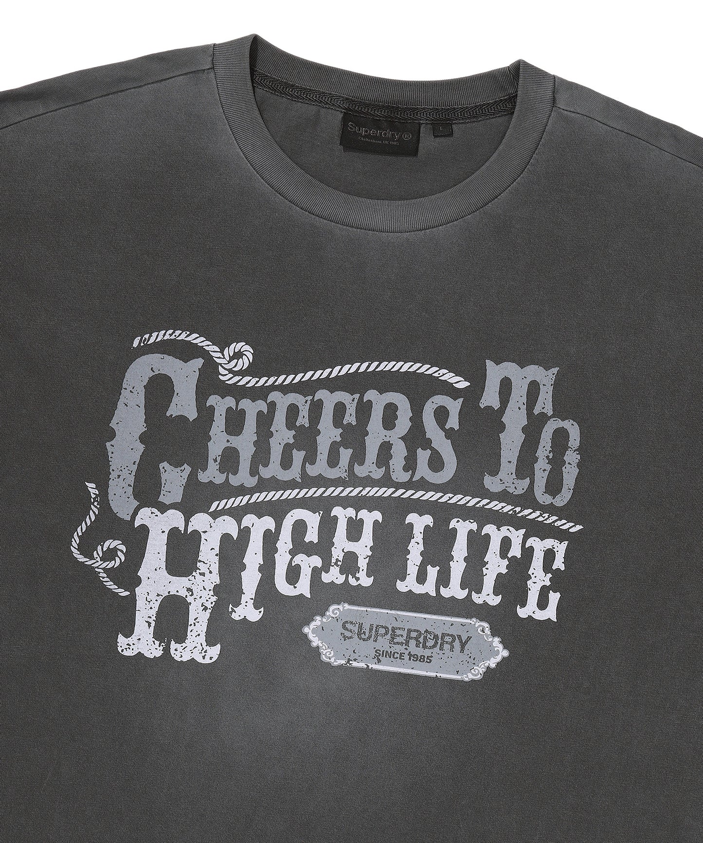 Vintage Spray T-Shirt - Superdry Singapore