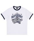 Carnival Graphic Ringer T-Shirt - Superdry Singapore