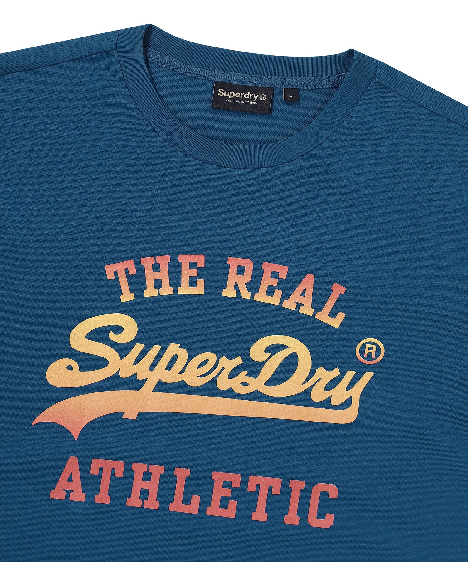 Athletic Gradient Graphic T-Shirt - Superdry Singapore